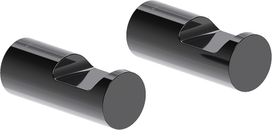 Mexen Loop törölköző kampó (2 db), fekete króm - 70A71012-73