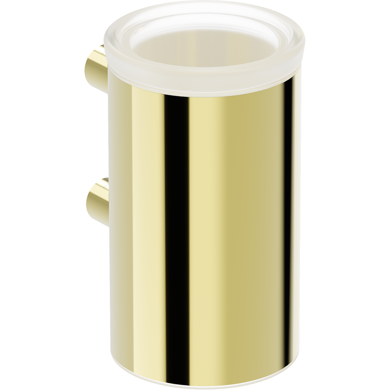 Mexen Loop fogkefetartó pohár, arany - 70A71051-50