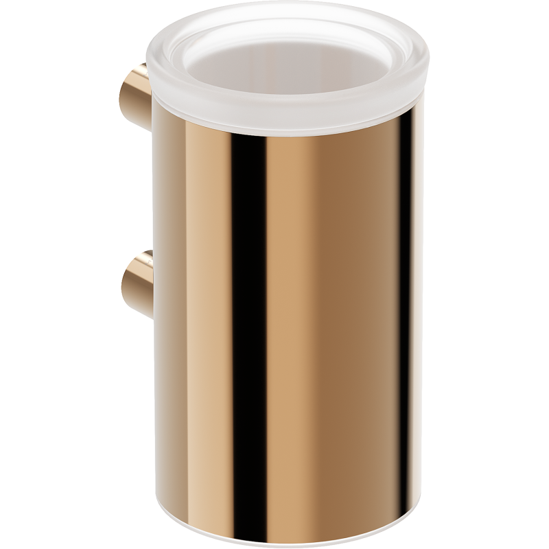 Mexen Loop pahar pentru periuță de dinți, aur roz - 70A71051-60