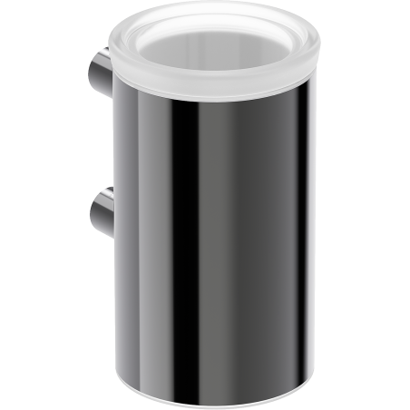 Mexen Loop suport pentru periuțe de dinți, crom negru - 70A71051-73