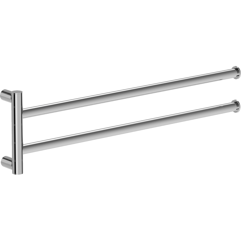 Mexen Loop suport dublu rotativ pentru prosoape, crom - 70A71049-00