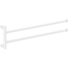 Mexen Loop cârlig dublu rotativ pentru prosop, alb - 70A71049-20