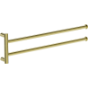 Mexen Loop suport dublu rotativ pentru prosoape, auriu - 70A71049-50