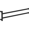 Mexen Loop suport pentru prosop dublu rotativ, negru - 70A71049-70