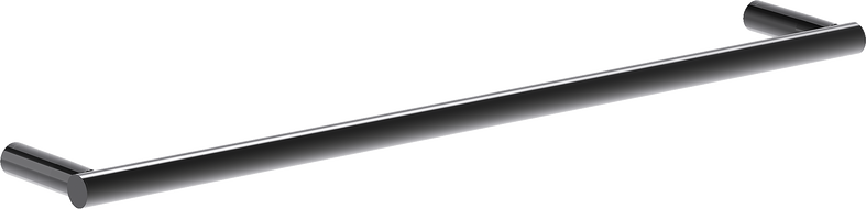 Mexen Loop törölközőtartó, fekete króm - 70A71043-73