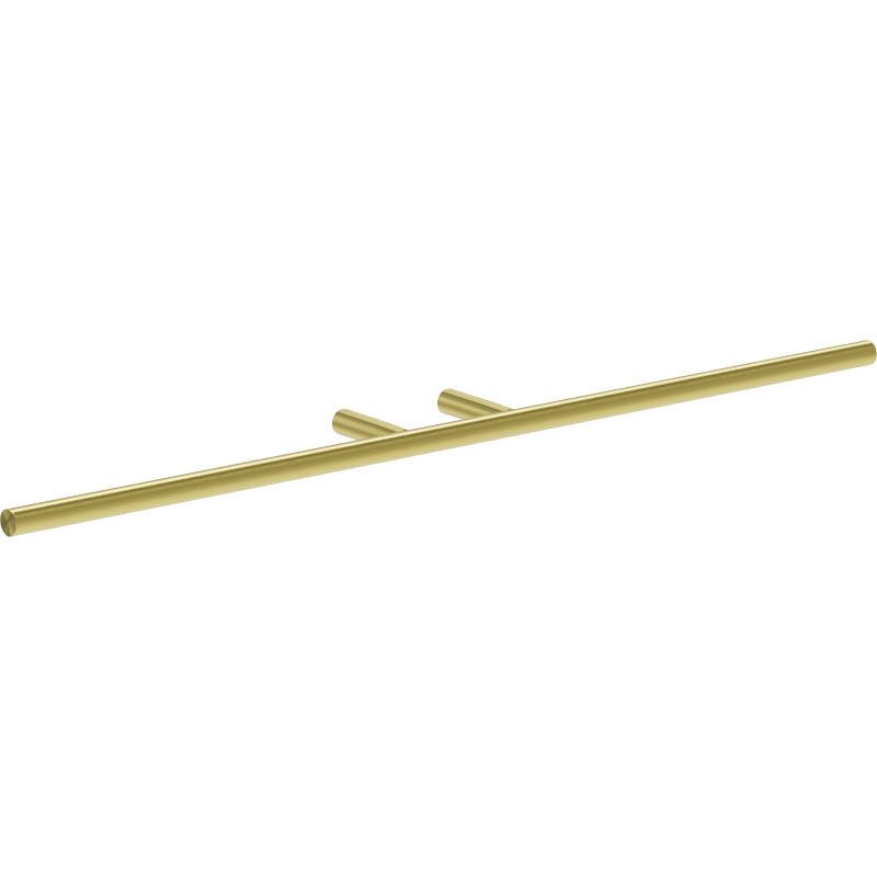 Mexen Loop törölközőtartó, arany szálcsiszolt - 70A71046-55