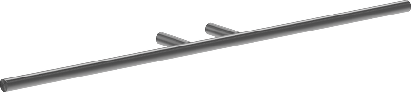 Mexen Loop törölközőtartó, szálcsiszolt szürke - 70A71046-66
