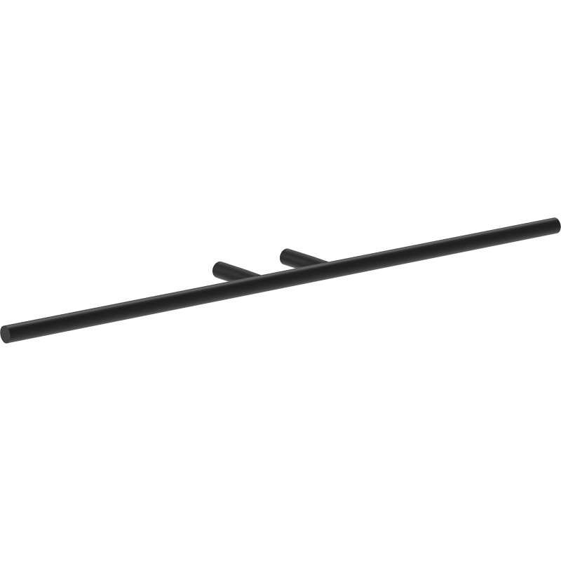 Mexen Loop fekete törölközőtartó - 70A71046-70