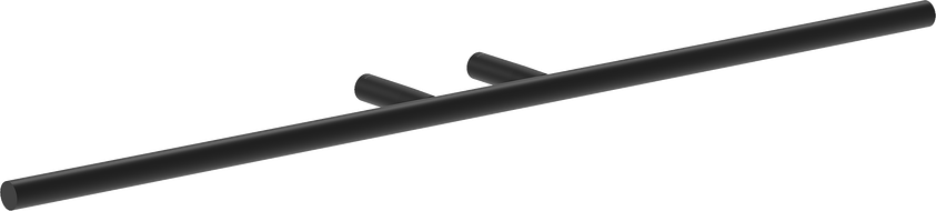 Mexen Loop fekete törölközőtartó - 70A71046-70