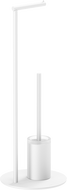 Mexen Loop perie de toaletă cu suport pentru hârtie, albă - 70A71095-20