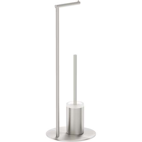 Mexen Loop szabadon álló WC-kefe papírtartóval, matt nikkel - 70A71095-97