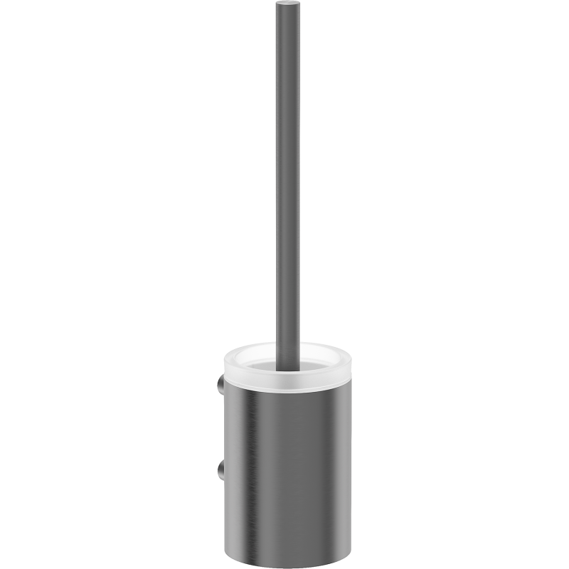 Mexen Loop perie de toaletă, gri metalizat periat - 70A71071-66