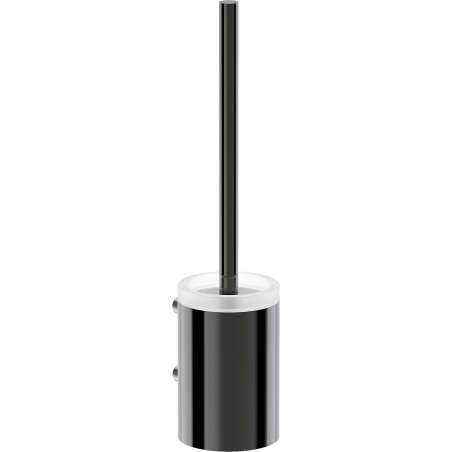 Mexen Loop perie de toaletă, black chrome - 70A71071-73