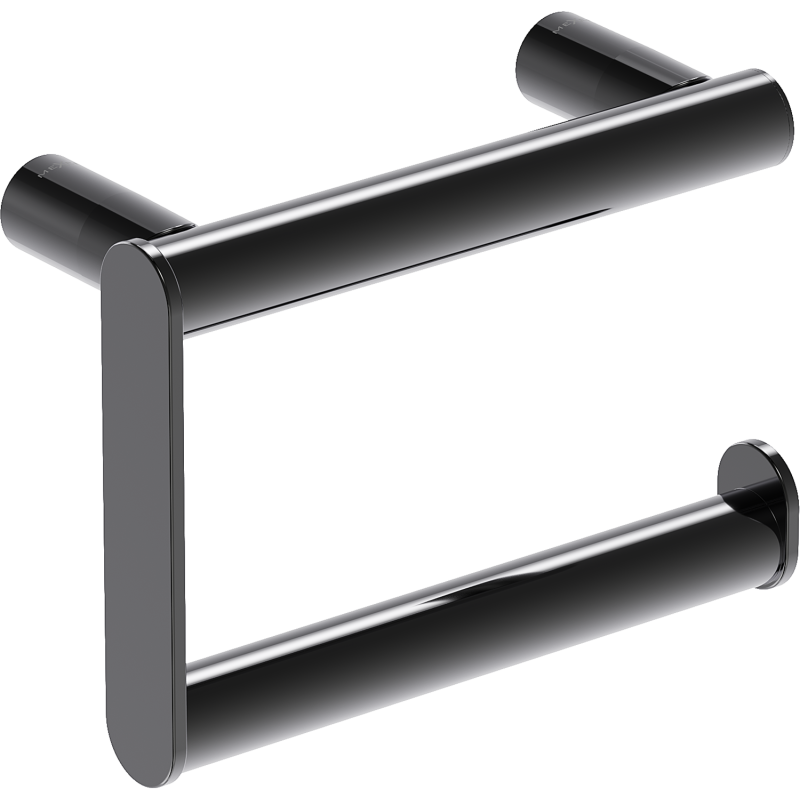 Mexen Loop suport pentru hârtie igienică, crom negru - 70A71023-73