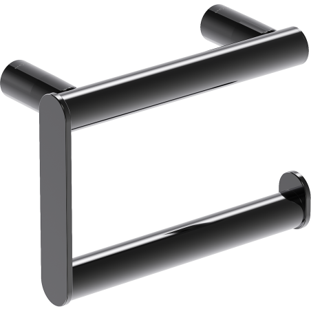 Mexen Loop suport pentru hârtie igienică, crom negru - 70A71023-73