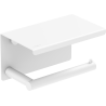 Mexen Loop suport pentru hârtie igienică cu raft, alb - 70A71022-20