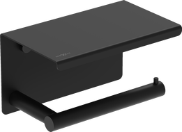 Mexen Loop suport pentru hârtie igienică cu raft, negru - 70A71022-70