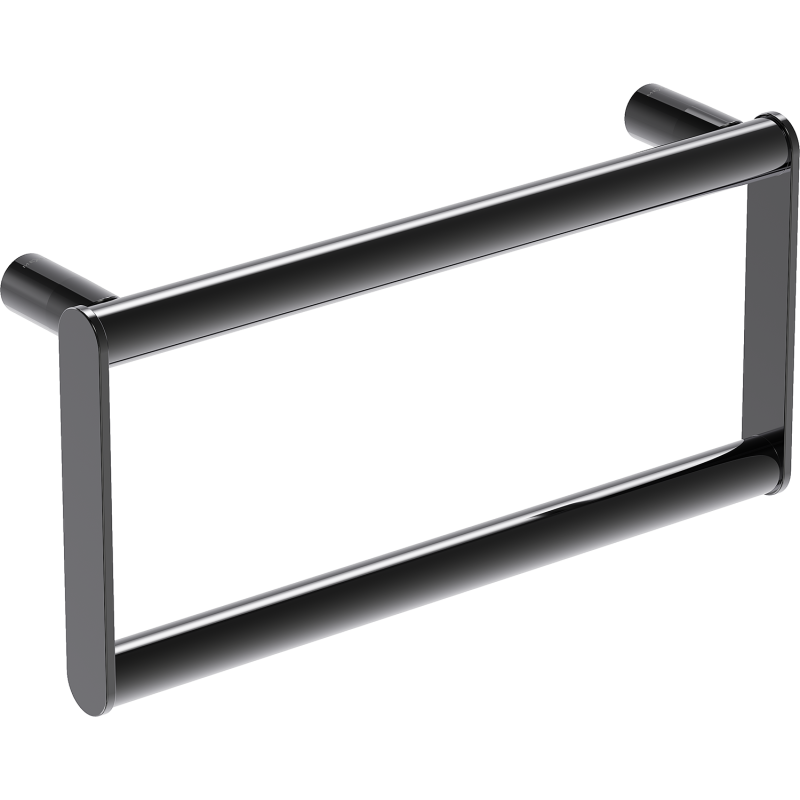 Mexen Loop suport pentru prosop, crom negru - 70A71031-73