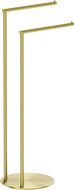 Mexen Loop szabadon álló törölközőtartó, arany szálcsiszolt - 70A71096-55