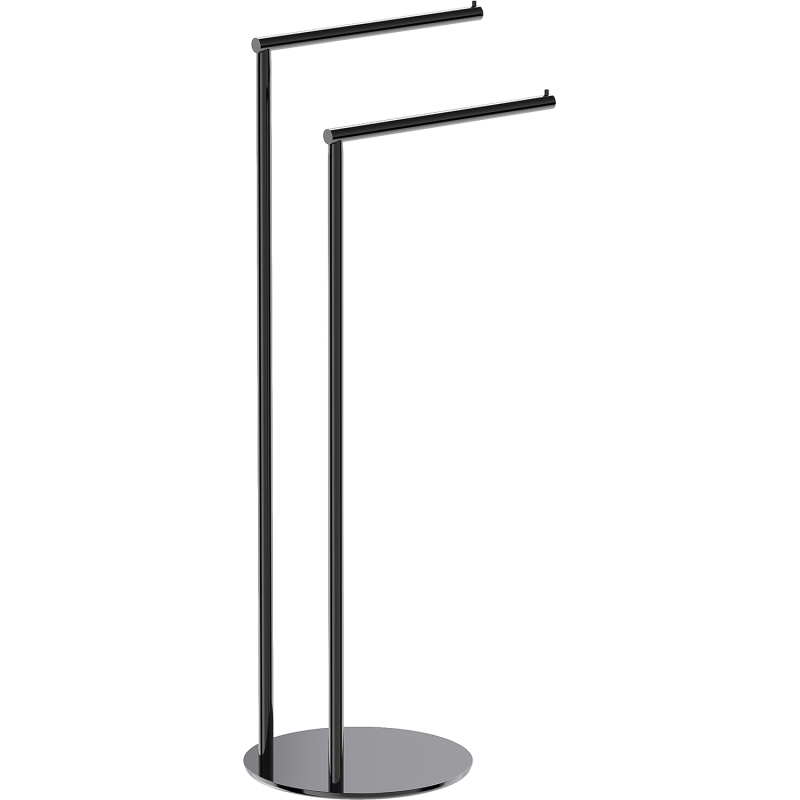 Mexen Loop suport de prosoape independent, crom negru - 70A71096-73