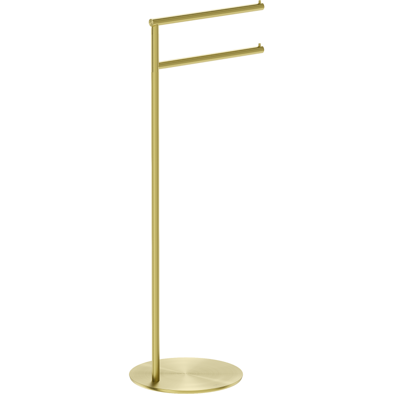 Mexen Loop álló törölközőtartó, arany szálcsiszolt - 70A71097-55