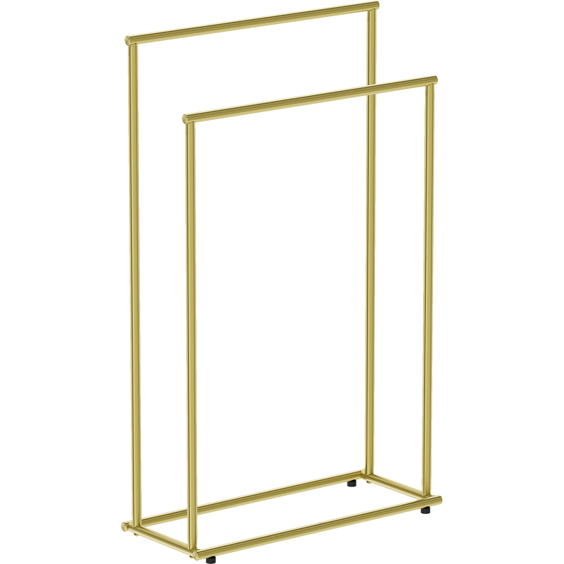 Mexen Loop álló törölközőtartó, arany csiszolt - 70A71098-55