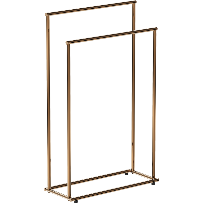 Mexen Loop suport vertical pentru prosoape, aur roz - 70A71098-60