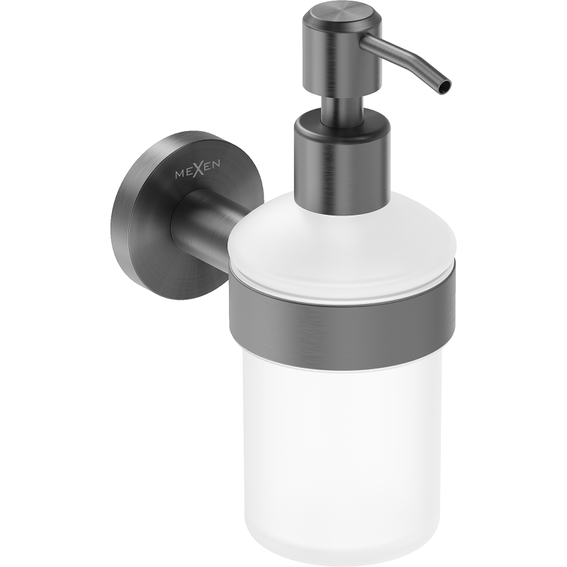 Mexen Ovio dozator de săpun, gri pistol periat - 70A19558-66