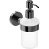 Mexen Ovio distribuitor săpun, crom negru - 70A19558-73