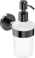 Mexen Ovio szappanadagoló, fekete króm - 70A19558-73