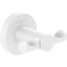 Mexen Ovio cârlig dublu pentru prosop, alb - 70A19512-20
