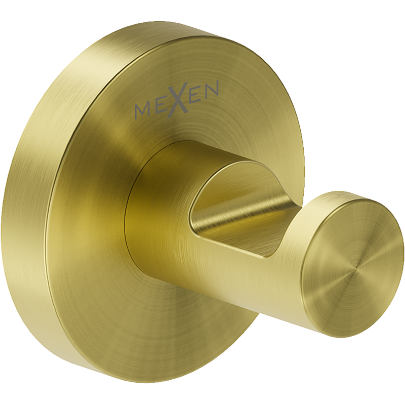 Mexen Ovio törölköző horog, matt arany - 70A19511-55