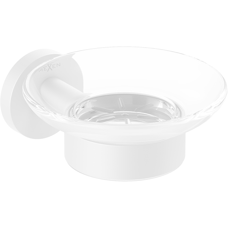 Mexen Ovio szappantartó, fehér - 70A19555-20