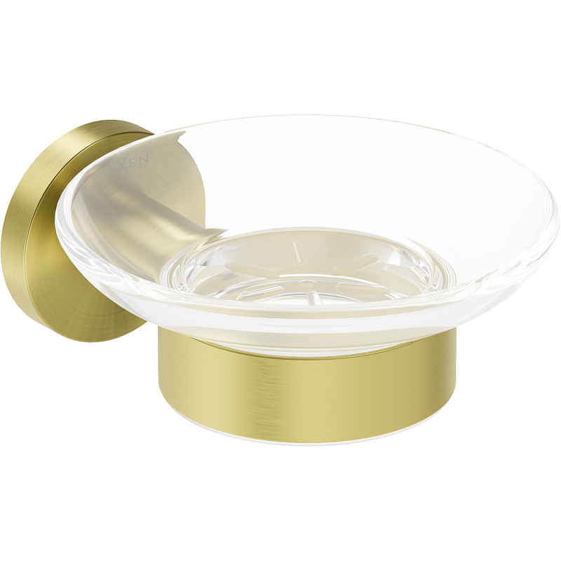 Mexen Ovio suport pentru săpun, auriu periat - 70A19555-55