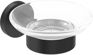 Mexen Ovio săpunieră, negru - 70A19555-70