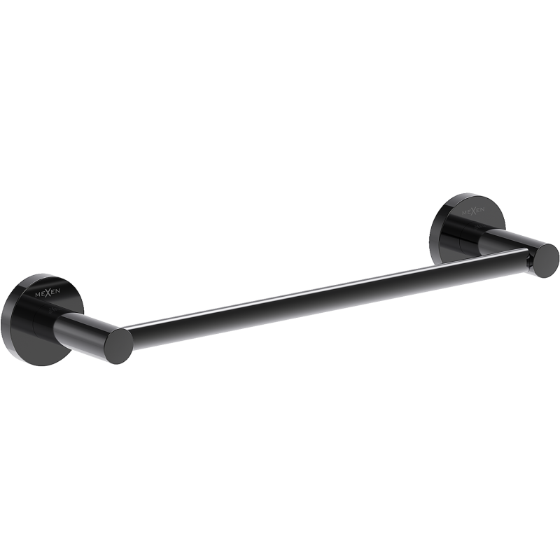 Mexen Ovio cuier pentru prosop, chrome negru - 70A19541-73