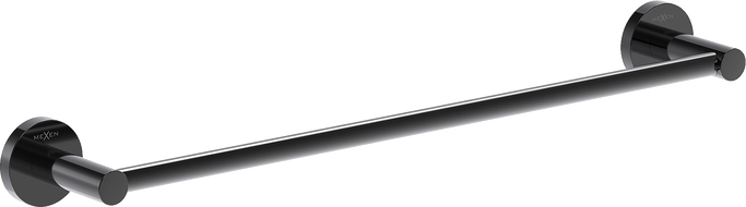 Mexen Ovio törölközőtartó, fekete króm - 70A19543-73