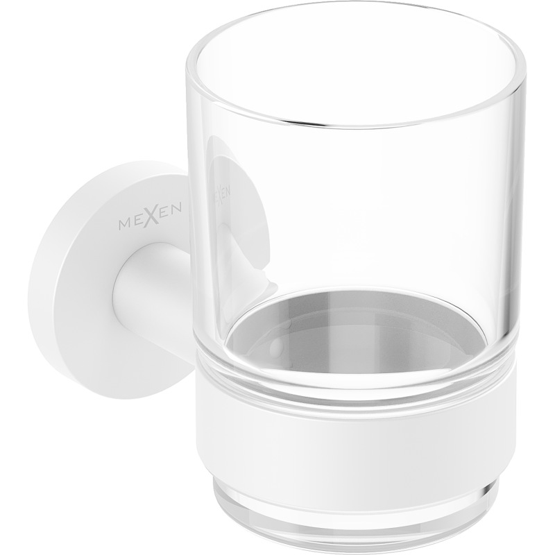 Mexen Ovio suport pentru periuțe de dinți, alb - 70A19551-20