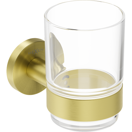 Mexen Ovio fogkefe tartó, arany szálcsiszolt - 70A19551-55