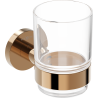 Mexen Ovio pahar pentru periuțe de dinți, aur roz - 70A19551-60