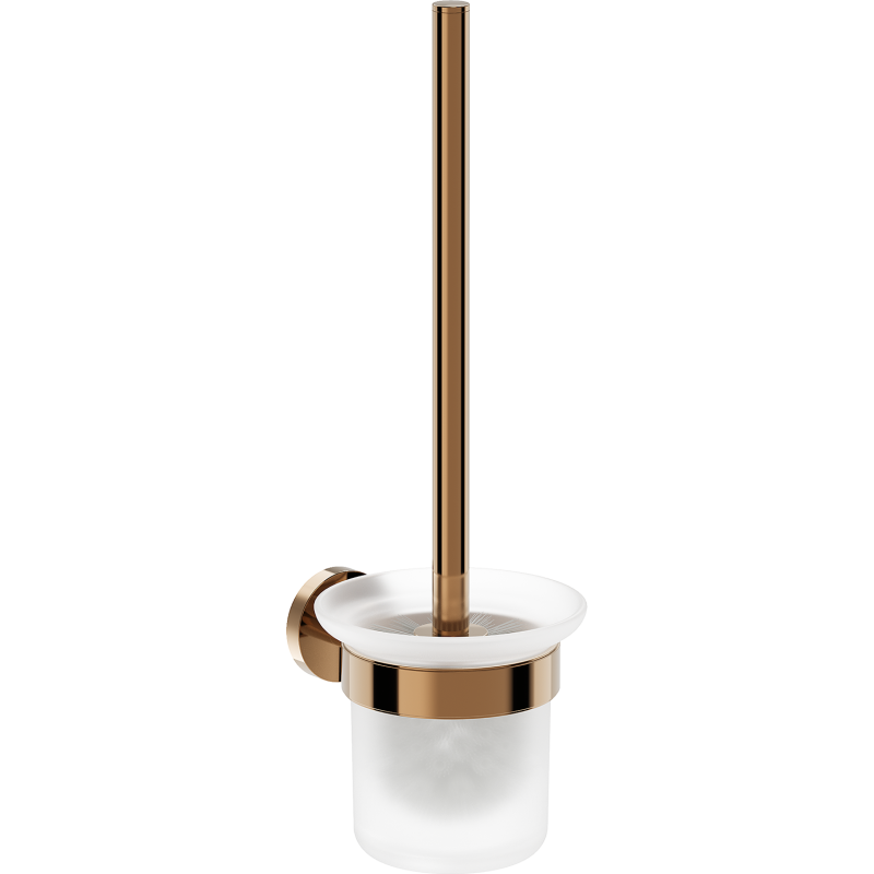 Mexen Ovio wc kefe, rózsaarany - 70A19571-60