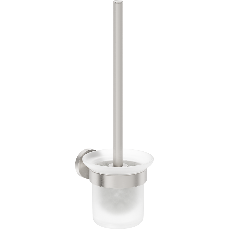 Mexen Ovio perie de toaletă, nichel periat - 70A19571-97