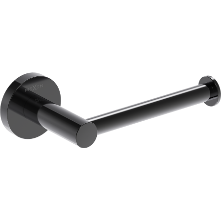 Mexen Ovio suport pentru hârtie igienică, crom negru - 70A19525-73