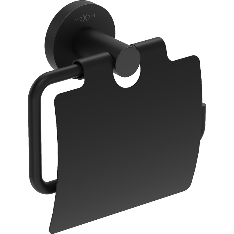 Mexen Ovio suport pentru hârtie igienică, negru - 70A19521-70