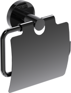 Mexen Ovio WC-papír tartó, fekete króm - 70A19521-73