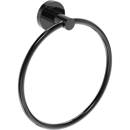 Mexen Ovio cârlig pentru prosop, crom negru - 70A19531-73