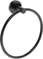 Mexen Ovio törölközőtartó, fekete króm - 70A19531-73