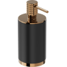 Mexen Triv dozator de săpun de sine stătător, negru/aur roz - 70A33059-60B