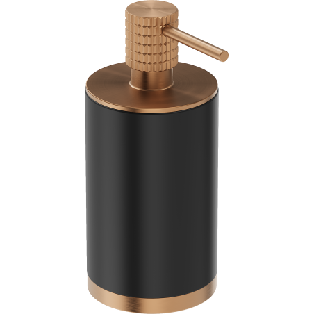 Mexen Triv dispenser săpun de sine stătător, negru/cupru periat - 70A33059-65B