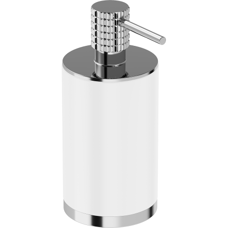 Mexen Triv dozator de săpun de podea, alb/crom - 70A33059-00W